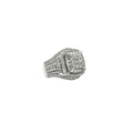10K Gold Encrusted 3.0 tcw Diamond Ring